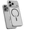 Dėklas „Spigen Ultra Hybrid MagSafe“, skaidrus grafitas – „iPhone 17 Pro Max“