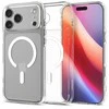 Spigen Ultra Hybrid MagSafe dėklas skirtas Apple iPhone 17 Pro – skaidrus and baltos spalvos