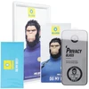 Blueo Szkło Hartowane 5D do iPhone 18 PRO Mr. Monkey Glass juoda (Anti-Peep Strong Privacy)