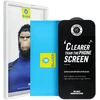 Blueo 5D grūdintas stiklas iPhone 18 PRO Mr. Monkey Glass (Strong Premium Ultra Clear AR) juodas
