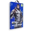 Grūdintas stiklas 5D, skirtas Samsung FOLD 7 / FOLD 8 ULTRA Mr. Monkey Glass juodas (2.5D Silk HD)