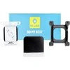 Blueo 5D Mr. Monkey Glass - skirtas Apple Watch SE / SE 2 44MM juodas (Strong HD)