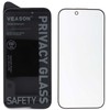 6D Pro Veason Privacy Glass - for Iphone 15 juodas