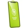 LCD apsauginis stikliukas Bestsuit Flexible Hybrid Glass 5D Apple iPhone 14 Pro Max pritaikytas dėklui juodas
