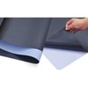 Falcon Adjustable self-adhesive chalk board for children 45 x 200 cm + chalk RC-K-340 juodas