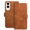 Oem TENDER Book dėklas skirtas Samsung Galaxy S25 Edge rudos spalvos