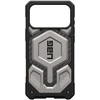 Urban Armor Gear UAG „Monarch Pro MagSafe“ dėklas, skirtas „iPhone 17 Pro Max“ – titano spalvos