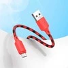 Laidas USB A į Micro USB Hoco 2,4A 1 m gradientinis raudonas