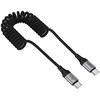Cable USB C to CUSB Hoco PD 60W 1,5 m X121 juodas