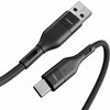 Cable USB A to Typ C VEGER PD 5A 100W AC03 1,2 m juodas
