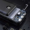 Išorinė baterija POWER BANK VEGER (W3008PD) 30000mAh (3xUSB; 1xType-C; QC3.0 20W) juoda
