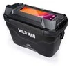 WILDMAN kelioninis krepšys dviračio vairui su užtrauktuku 3L (4"-7") XT8 juodas