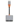 WiWU – garso adapteris LT10 nuo C iki C tipo + 3,5 mm