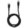 WiWU - Platinum Series duomenų kabelis Wi-C013 USB C iki Lightning 30W 1,2m - juodas