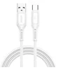 WiWU – Starlink serijos duomenų kabelis Wi-C001 USB A į USB C 2,4A – baltas