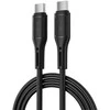 WiWU – Starlink serijos duomenų kabelis Wi-C043E USB C į USB C 30W – juodas
