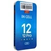 iPhone 12 / 12 Pro LCD ekranas su skaitmeniniu keitikliu, juodas (ZY-LTPS), perkeliamas IC