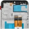 Zila LCD ekranas, skirtas SAMSUNG A02S OEM su rėmeliu (164 mm)