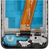 Zila LCD ekranas, skirtas SAMSUNG A03 A035G OEM su rėmeliu (164 mm)