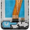 Zila LCD ekranas, skirtas SAMSUNG A03S A037G OEM su rėmeliu (164 mm)