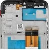 Zila LCD ekranas, skirtas SAMSUNG A03S A037G OEM su rėmeliu (164 mm)