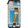Zila LCD ekranas, skirtas SAMSUNG A03S A037G OEM su rėmeliu (164 mm)