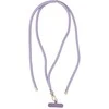 OEM SWING (8mm) telefono virvelė, reguliuojamo ilgio telefono pakabukas / laido ilgis 165cm (maks. 82,5cm kilpoje) / ant peties arba kaklo - violetinė