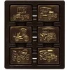 Rūta Juodojo šokolado (75&nbsp;%) figūrėlės „Džentelmeno rinkinys“, 45 g