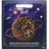 Rūta Pieninis šokoladas su traškiais sausainiais ir dražė saldainiais „Šokoladinė svajonių planeta“, 300g