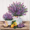 Abris Art Karoliukų siuvinėjimo rinkinys „Levandų aromatas“ su rėmeliu