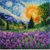 Abris Art Karoliukų siuvinėjimo rinkinys „Vasariniai prisiminimai“ 20x20