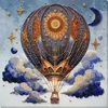 Abris Art Karoliukų siuvinėjimo rinkinys „Oro nuotykiai“ 28x28 cm