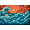 Abris Art Karoliukų siuvinėjimo rinkinys „Šnibždanti jūra“, 36x24 cm AAB-953