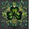 Abris Art Karoliukų siuvinėjimo rinkinys Sėkmės kaleidoskopas 15×15 cm