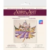 Abris Art Siuvinėjimo kryželiu rinkinys Levandų laukai, 14 ct, medinis rėmelis