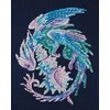 Abris Art Siuvinėjimo kryželiu rinkinys Mažasis drakonas, 14 ct, PRECIOSA, 17,5×17,5 cm