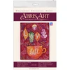 Abris Art Siuvinėjimo kryželiu rinkinys „Spalvingas ruduo“, 20x25, juodas 14 ct