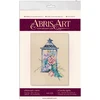 Abris Art Siuvinėjimo kryželiu rinkinys „Švelni šviesa“, 15x19 cm, 34 spalvos