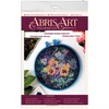 Abris Art Siuvinėjimo kryželiu rinkinys Akvarelinė našlaitė, 15x15 cm, 14 ct, medvilnė