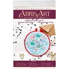 Abris Art Siuvinėjimo kryželiu rinkinys „Avytės miegas“ 15x15 cm, 14ct, 12 spalvų