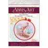 Abris Art Siuvinėjimo kryželiu rinkinys „Po burėmis“, 15x15 cm, su karoliukais