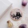 Abris Art Siuvinėjimo kryželiu rinkinys Mėnulio pasimatymas, su Preciosa, 7x7 cm