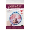Abris Art Siuvinėjimo kryželiu rinkinys Saulės spinduliai, 14 ct 15×15 cm su karoliukais