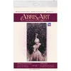 Abris Art Siuvinėjimo kryželiu rinkinys Norų žvaigždė, juodas 14 ct, 20x38 cm