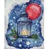 Abris Art Siuvinėjimo kryželiu rinkinys Gaudete, 20x25 cm, 14 ct, 34 spalvos