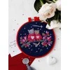 Abris Art Siuvinėjimo kryželiu rinkinys Pasimatymas po žvaigždėmis 14ct 15x15 cm
