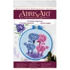 Abris Art Siuvinėjimo kryželiu rinkinys "Saldi pora", 15x15 cm, 14 ct, 19 spalvų