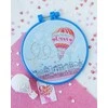 Abris Art Siuvinėjimo kryželiu rinkinys Love is in the Air, 15x15 cm, 14 ct, 14 spalvų