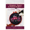 Abris Art Siuvinėjimo kryželiu rinkinys Pasimatymas po žvaigždėmis 14ct 15x15 cm