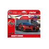Airfix Bugatti Chiron dovanų rinkinys 1:43 – surenkamas, dažai ir klijai